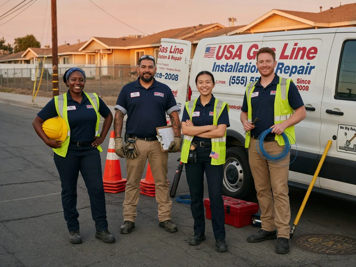 Gas Line Installation company in Holliday, TX